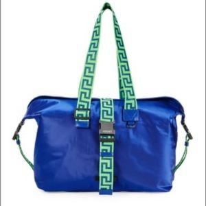 Greca Nylon Duffel Bag. SIZE
20.5"W x 11"H x 8.5"D